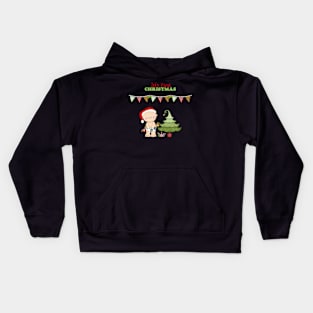 Christmas Products - Baby's First Christmas Kids Hoodie